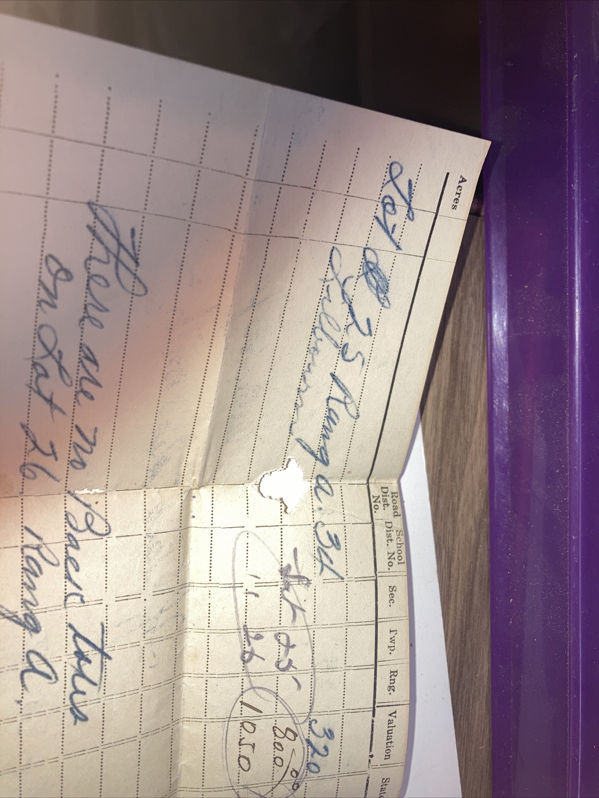 1919 Real Estate Tax Bill Lilbourn Mo. eBay