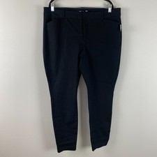 Old Navy High-Waisted Pixie Skinny Pants Size 16 Black Full Length