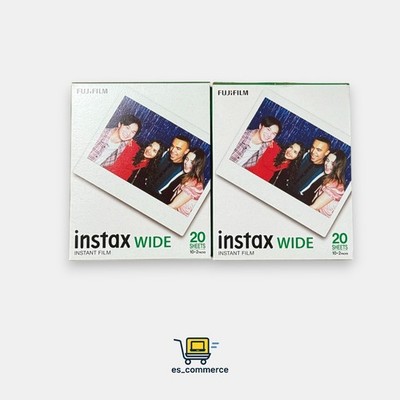 Fujifilm Instax WIDE Sofortbildfilm für 20 Bilder 2er Pack | Neu & OVP