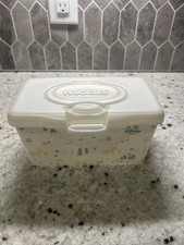 Huggies Disney Winnie The Pooh Forest Friends White Empty Pop Up Wipes Container