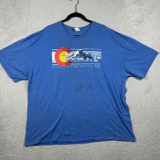 Vintage Delta Pro Rocky Mountain National Park Colorado Graphic T-Shirt 3XL