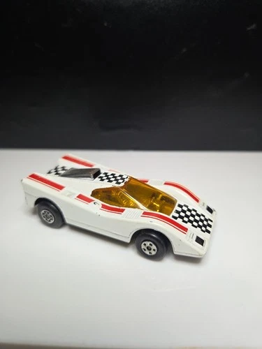1971 MATCHBOX SUPERFAST NO. 7 HAIRY HUSTLER WHITE LESNEY VINTAGE DIECAST