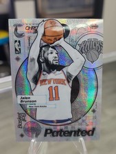 2025-26 Topps Chrome Patented Jalen Brunson Case Hit SSP PD-13 NY Knicks