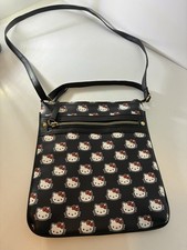 Hello Kitty Messenger Bag Black