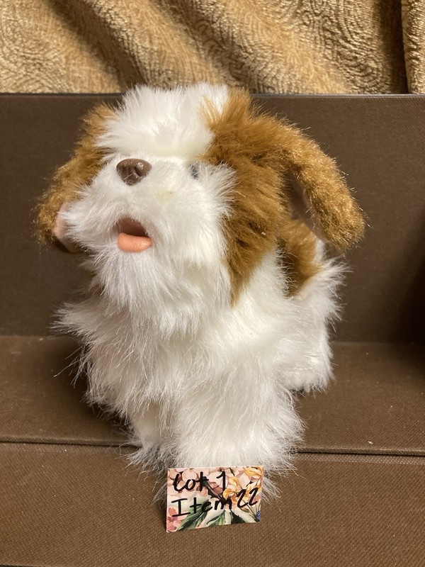 2010 FurReal Friends Walkin' Puppies King Charles Spaniel Puppy - WORKS GREAT