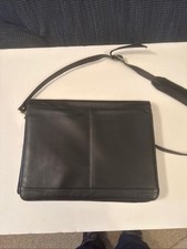 Leather Laptop shoulder Carry Case, Unused