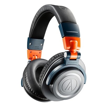 Audio-Technica ATH-M50xBT2 LAB Limited Edition Wireless Headphones Blue Orange