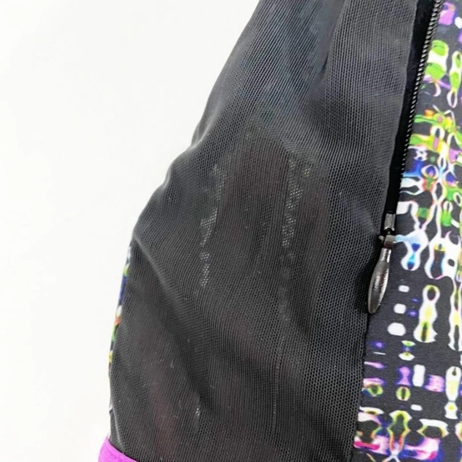 fabletics mesh panel running shorts