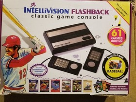 INTELLIVISION Flashback Classic Game Console With 61 Built-in Games Collectors 