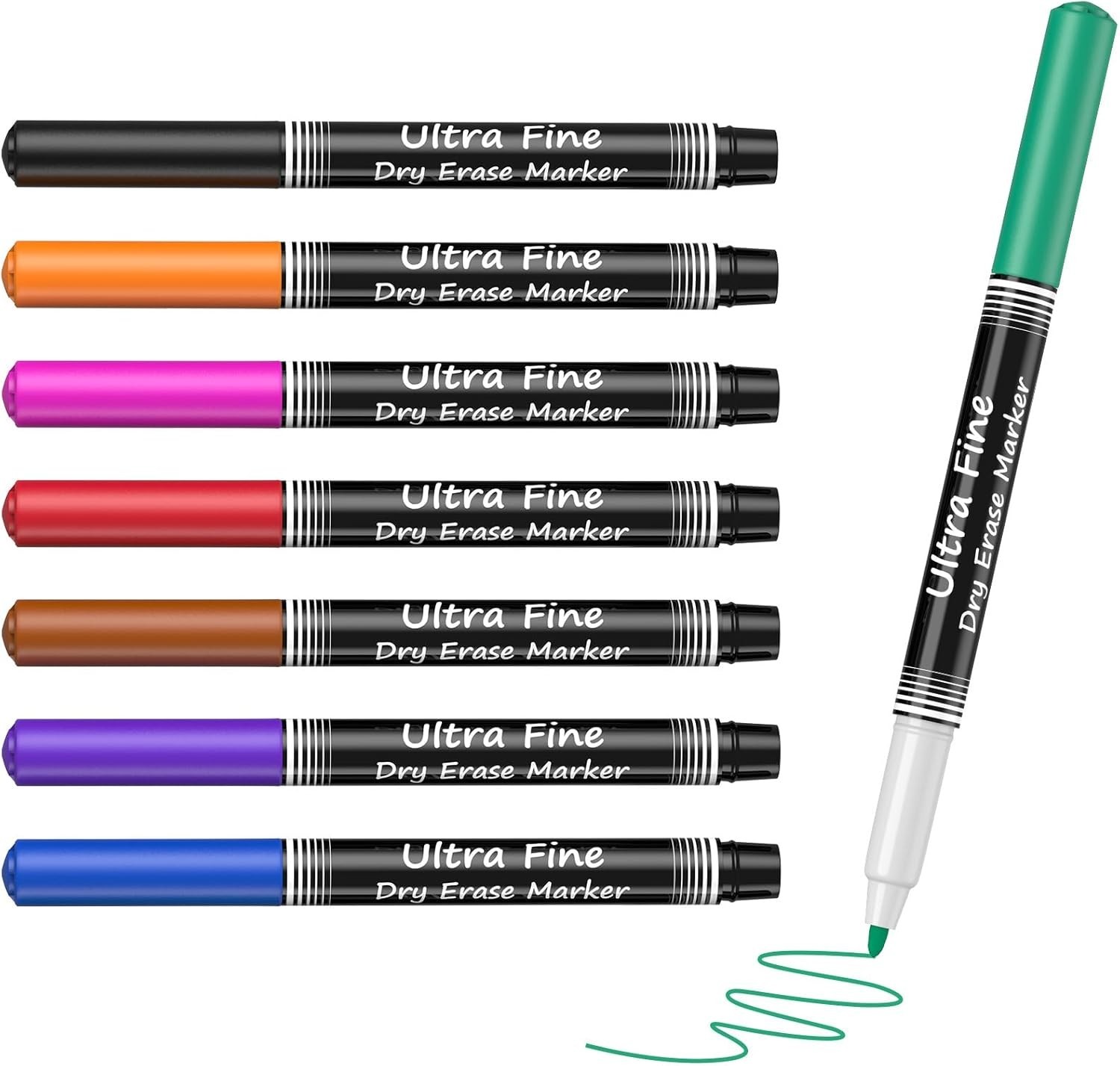 Fine Tip Fine Point Dry Erase Markers With Eraser,magnetic D