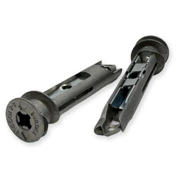 9/16 x 2-1/2 USA Made E-Z Anchor Toggle Zinc Die Cast for use w/#8 Screws