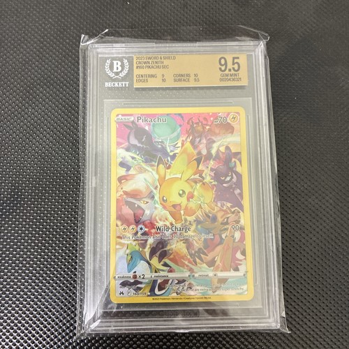 Pikachu graded BGS 9.5 for sale on eBay