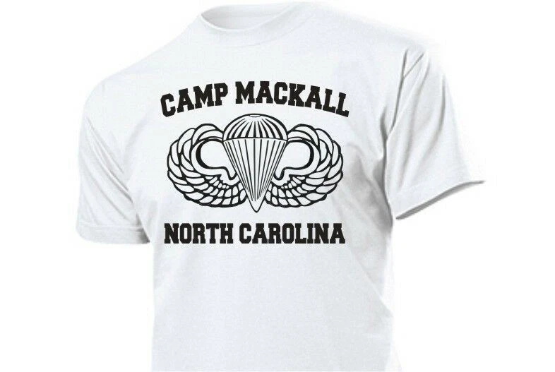 US Army Airforce Paratrooper Training Camp Mackall T-Shirt S-XXL USMC Navy Seals
Opens in a new wind