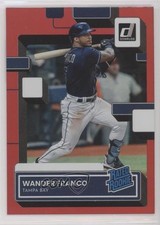 2022 Panini Donruss Rated Rookie Holo Red Wander Franco #34 0a3