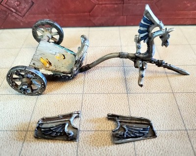 Warhammer Fantasy High Elf Tiranoc Chariot Old World Parts Metal