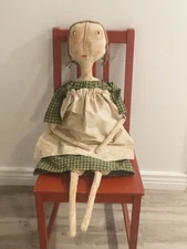 Made To Order, Primitive Doll, Folk Art Doll, Cloth Doll, Farmhouse Style