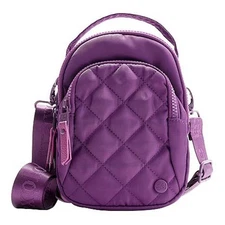 Samantha Brown To-Go Quilted Triple Compartment Crossbody