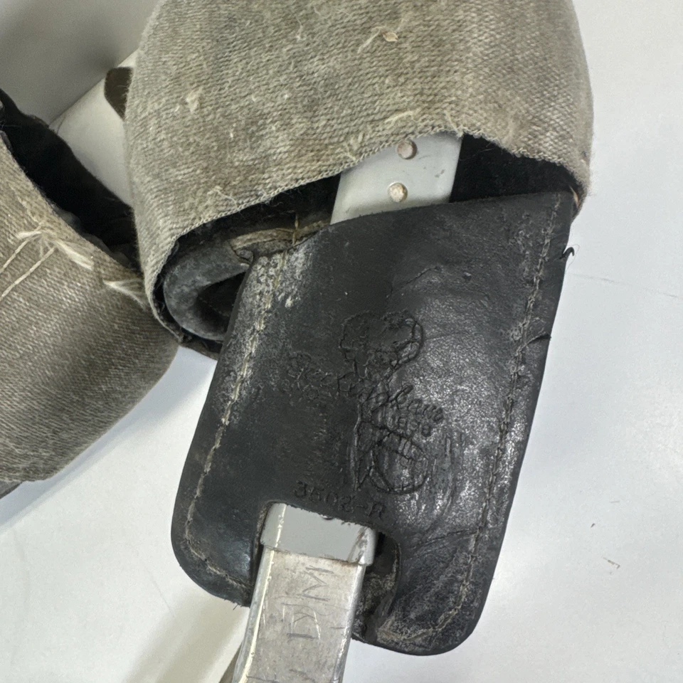 Buckingham 3502 R & L Lineman Cojín Envoltura Pie Rapp ACERO Gaff Pole Escalador Foto 3 de 4