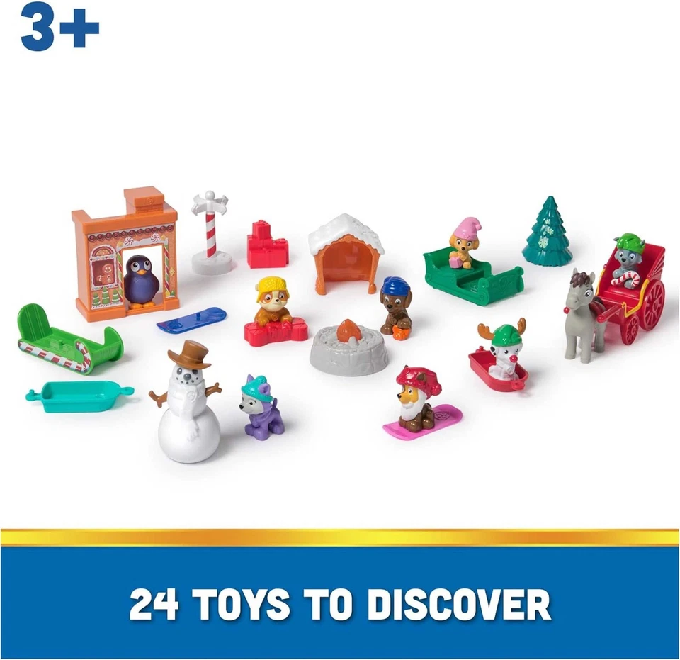 Paw Patrol 6070226 Advent Calendar – Christmas Toy Set - Image 2 of 3