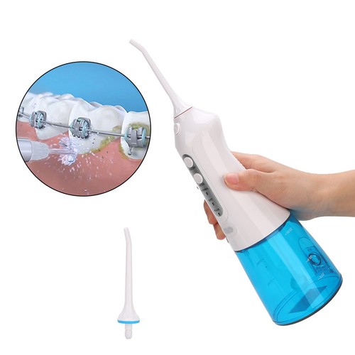Rechargeable Electric Oral Irrigator Portable Water Flosser Teeth Cleaner Or IDS - Picture 7 of 12