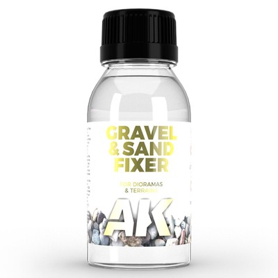 Gravel and Sand Fixer - 100ml - AK Interactive AK118