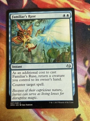 Familiar's Ruse Modern Masters 2017 #37 LP Magic the Gathering