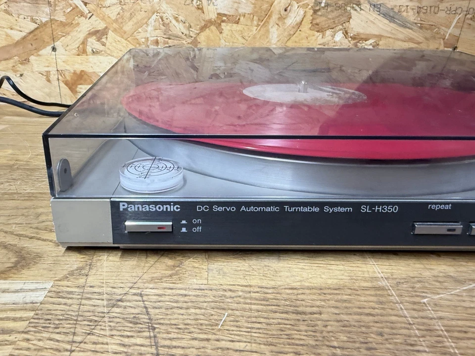 Panasonic SL-H350 Automatic Turntable Linear Tracking Record Player Vintage HIFI - Image 4 of 4