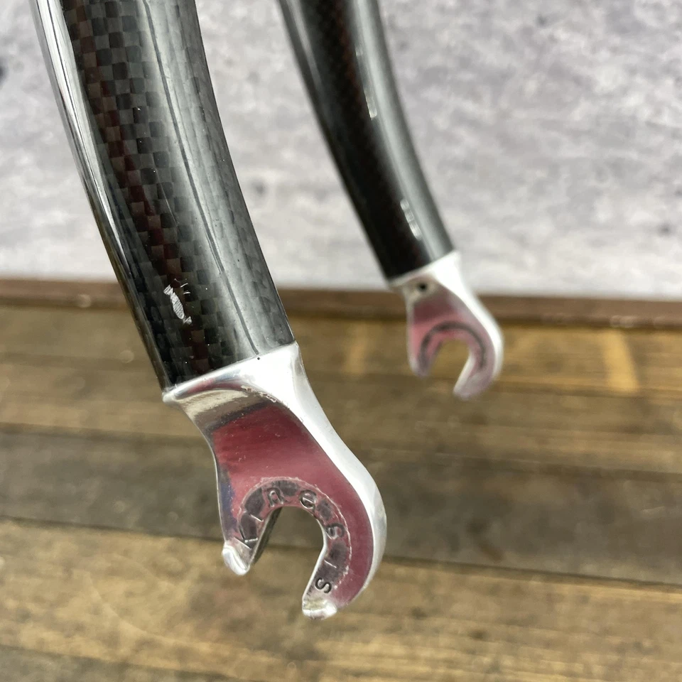 Kinesis Carbon PRO Series Road Bike Fork 1 1/8 Threadless Steerer 700c QR 6" - Image 3 of 4