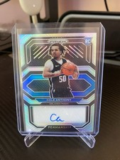 2020-21 Panini Prizm #RP-CAN Cole Anthony Rookie Penmanship Auto Silver Prizm RC
