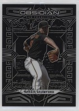 2023 Panini Chronicles Obsidian Reggie Crawford #36 10vb