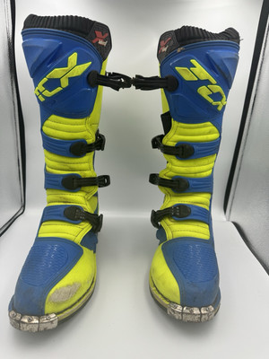 TCX X-Blast Motocross Boots (9670-ROYF-43) - SIZE 14 US