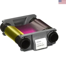 Badgy 100 & 200 ID Card Ribbon - 100 Prints, Compact and Lightweight