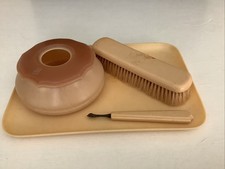 DuBarry Ivory Pyralin 5 Piece Celluloid Dresser Set 1920-1930