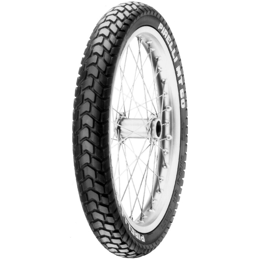 Adventure Trail Motorcycle Tyre Pirelli MT60 100/90 -19 57H TL Front Triumph