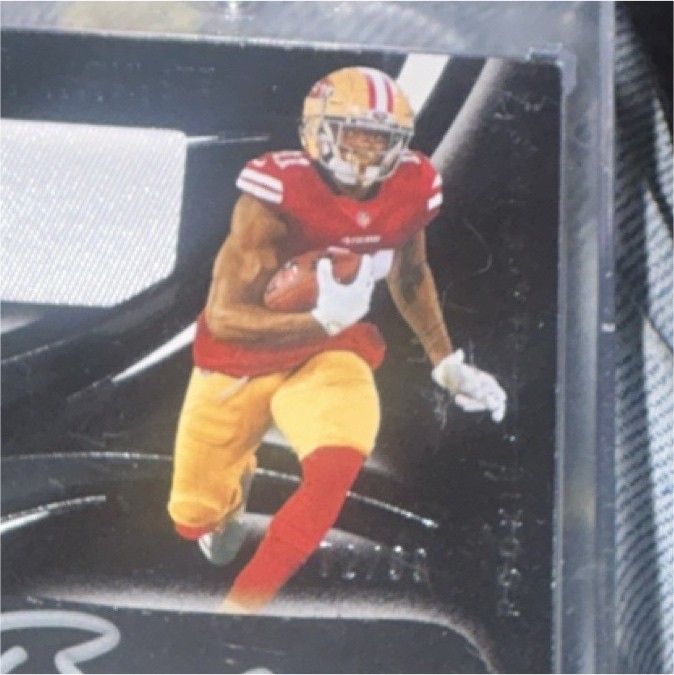 Brandon Aiyuk Panini Immaculate Collection Rookie Eye Black Jersey Autographs #REB23 Base