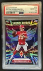 2025 Panini Phoenix Patrick Mahomes II Thunderbirds Wave Prizm #/299 PSA 10