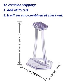 Display Stand for LEGO 75393 75300 9492 75211 TIE Fighter, stand only no model.