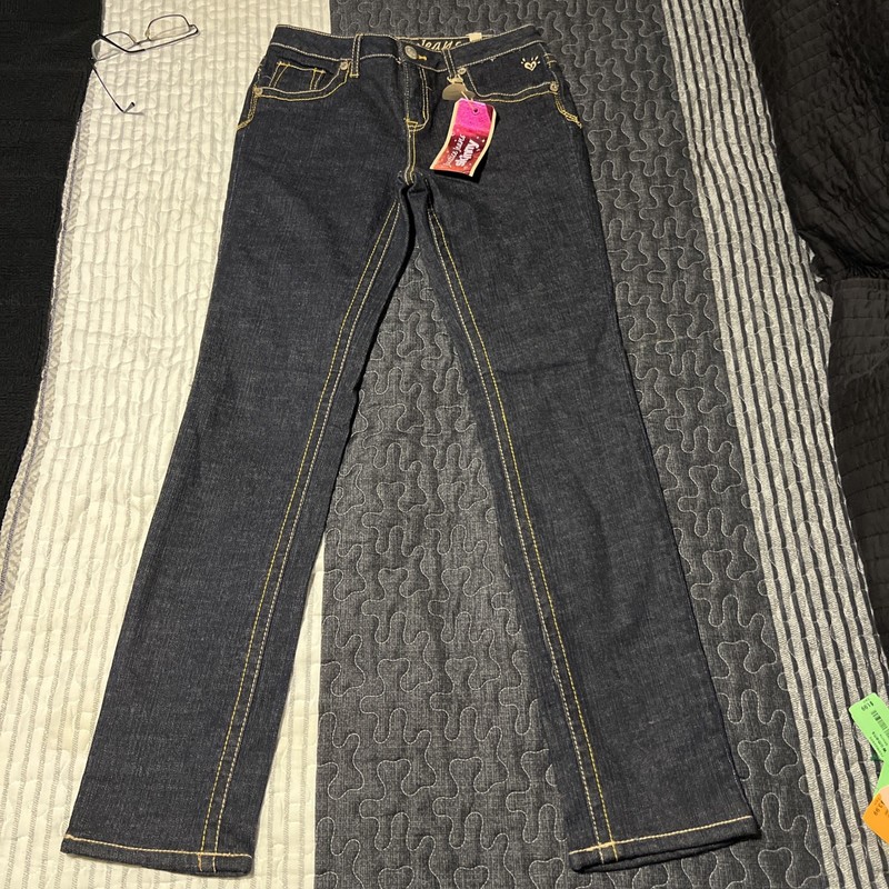 NWT Justice Simply Low Skinny Teen Jeans, Size 14R