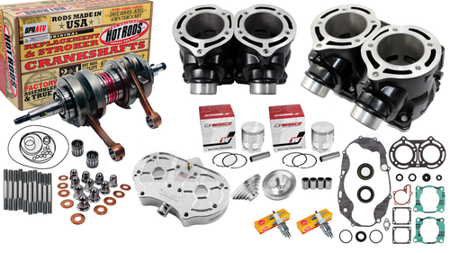 Banshee BPRATV 66mm Big Bore 409 Sneaker Stroker Crank Wiseco Pistons Cool Head - Afbeelding 5 van 24