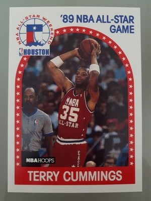 1989-90 NBA Hoops Terry Cummings #256 East All-Star Basketball