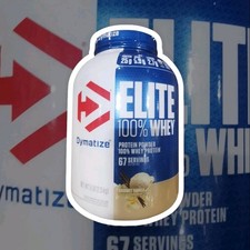 Dymatize Elite 100% Whey Protein Powder Gourmet Vanilla 5LB 67 Servings 12.80 per gallon
