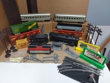 Marx train set 52635 with NYC passenger cars from 1956 OB