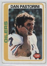 1978 Topps Dan Pastorini #301 2u3