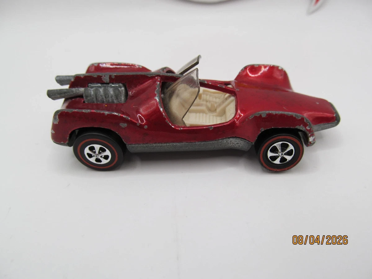 Hot Wheels Red 1969 Year of Manufacture Vintage Manufacture
