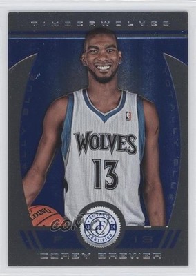 2013-14 Panini Totally Certified Totally Blue 48/49 Corey Brewer #138 0w8