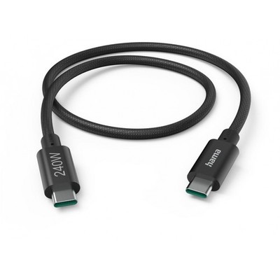 Hama USB-C-Kabel Full Featured 1,5m schwarz