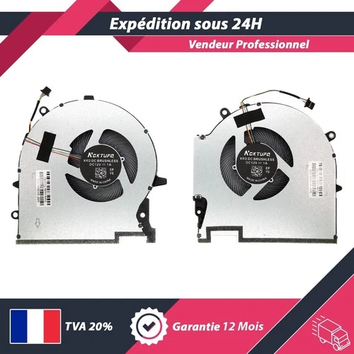 VENTILATEURS CPU & GPU POUR HP OMEN 17-CK SERIES