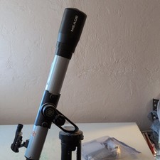 Meade 80mm Refractor Telescope Multi-Coated Altazimuth Mount LED Dot 100x