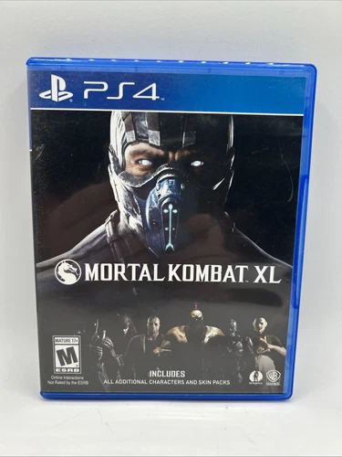 Mortal Kombat XL (PlayStation 4 PS4) Complete CIB Tested