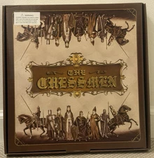 Skeleton Slayer Gothic Fantasy Skull Chess Men Set Hand Painted - No Board